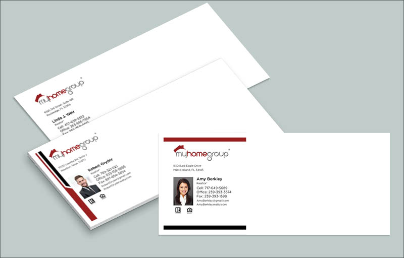 My Home Group Real Estate #10 Envelopes - Custom #10 Envelopes Stationery for Realtors | BestPrintBuy.com