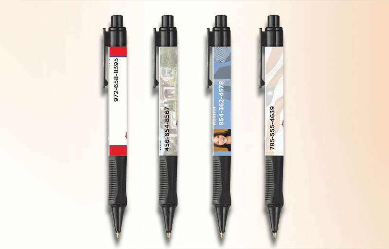 Metro Houses Real Estate Services  Real Estate Grip Write Pens - promotional products | BestPrintBuy.com