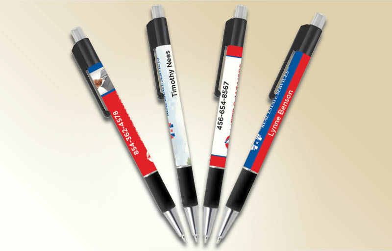 Metro Houses Real Estate Services  Real Estate Colorama Grip Pens - promotional products | BestPrintBuy.com