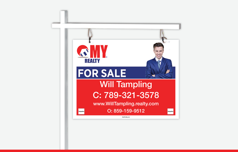 My Realty Real Estate Signs - RAS Approved Vendor Signs for Realtors | BestPrintBuy.com