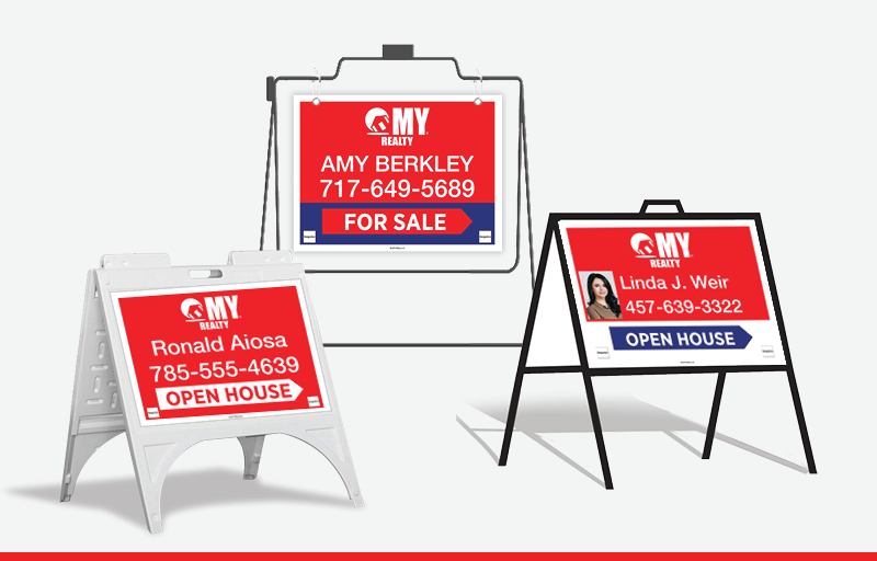 My Realty Real Estate Signs - RAS Approved Vendor Signs for Realtors | BestPrintBuy.com