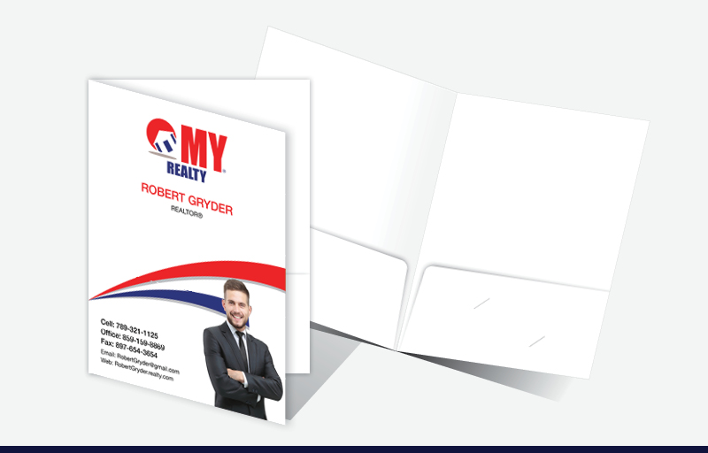 My Realty Real Estate Econo Presentation Folders - Econo Presentation Folders | BestPrintBuy.com