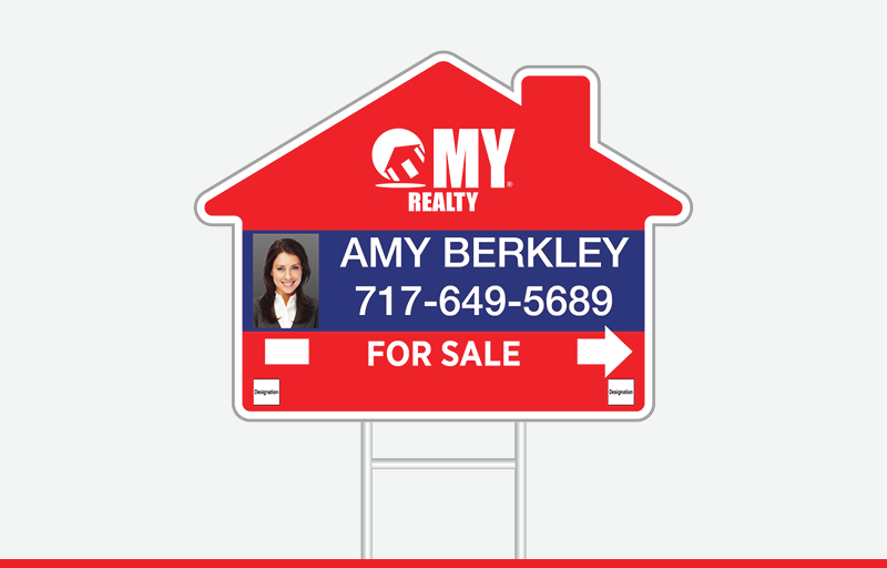 My Realty Real Estate Signs - RAS Approved Vendor Signs for Realtors | BestPrintBuy.com