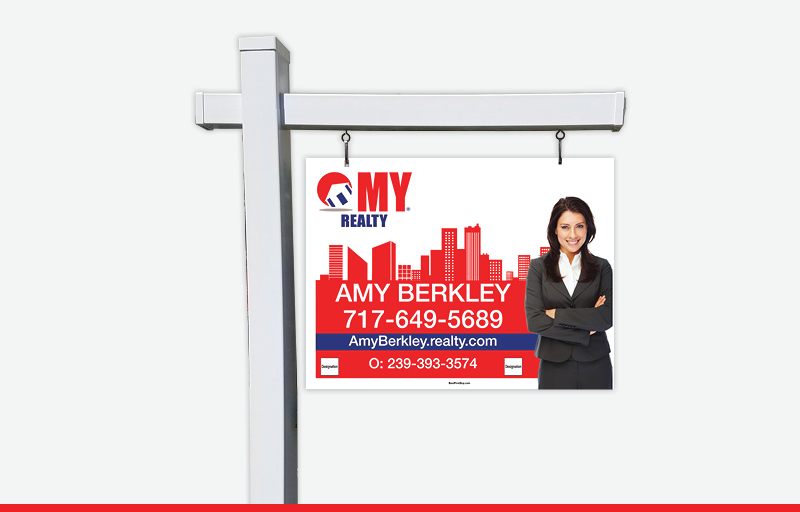 My Realty Real Estate Signs - RAS Approved Vendor Signs for Realtors | BestPrintBuy.com