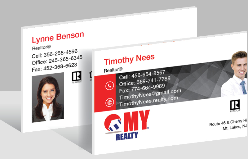 My Realty Real Estate Ultra Thick Business Cards - Thick Stock & Matte Finish Business Cards for Realtors | BestPrintBuy.com