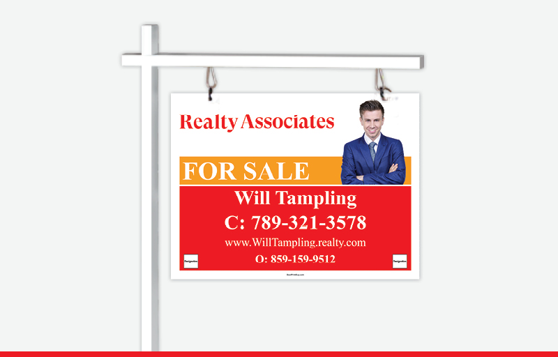 Realty Associates Real Estate Signs - RAS Approved Vendor Signs for Realtors | BestPrintBuy.com