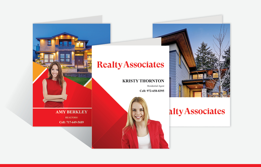 Realty Associates Real Estate Custom Presentation Folders - custom folders | BestPrintBuy.com