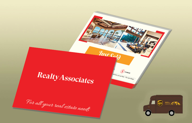 Realty Associates Real Estate EDDM Postcards - personalized Every Door Direct Mail Postcards | BestPrintBuy.com