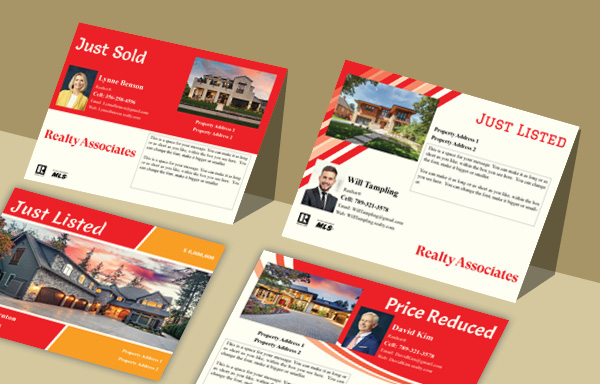 Realty Associates Real Estate Property EDDM Postcards - Realty Associates  postcard templates and direct mail services | BestPrintBuy.com