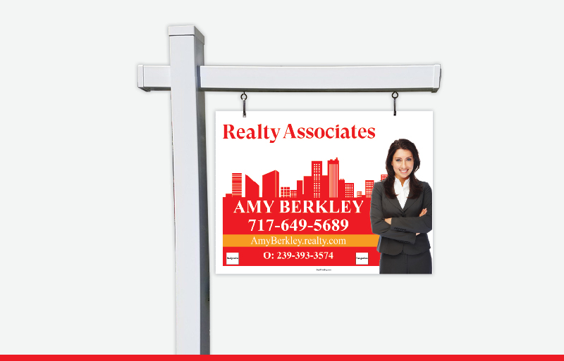 Realty Associates Real Estate Signs - RAS Approved Vendor Signs for Realtors | BestPrintBuy.com