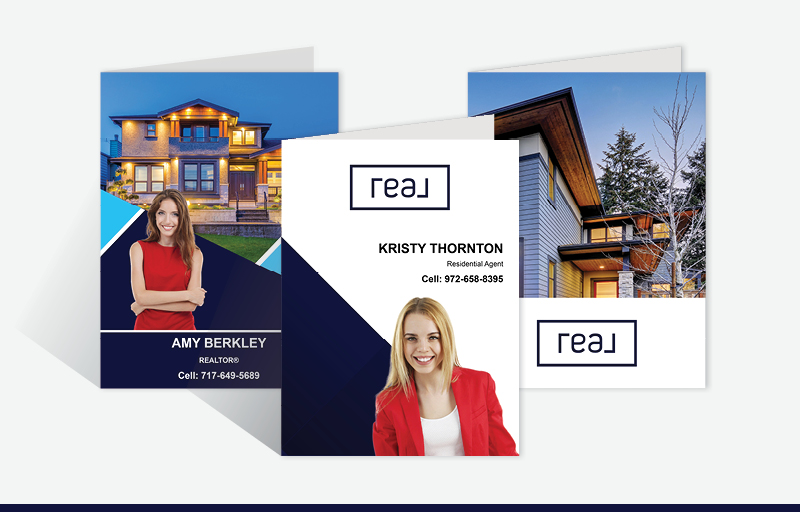 Real Real Estate Custom Presentation Folders - custom folders | BestPrintBuy.com