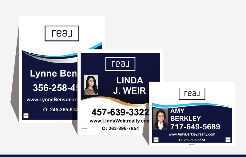 Real Real Estate Signs - RAS Approved Vendor Signs for Realtors | BestPrintBuy.com