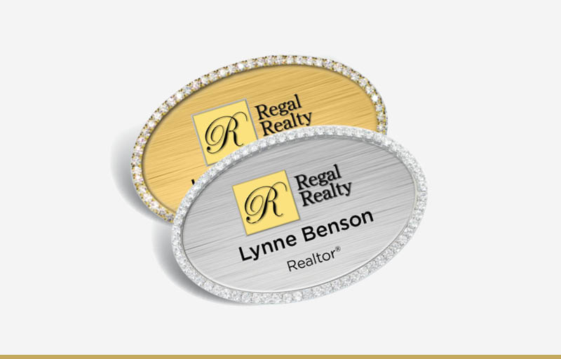 Regal Realty Real Estate Ultra Thick Business Cards -  Thick Stock & Matte Finish Business Cards for Realtors | BestPrintBuy.com