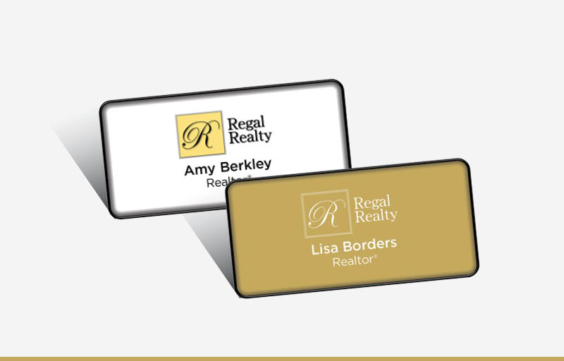 Regal Realty Real Estate Ultra Thick Business Cards -  Thick Stock & Matte Finish Business Cards for Realtors | BestPrintBuy.com