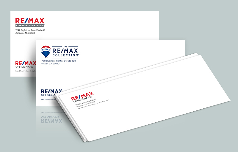 RE/MAX Real Estate #10 Office Envelopes - RE/MAX - Custom Stationery Templates for Realtors | BestPrintBuy.com