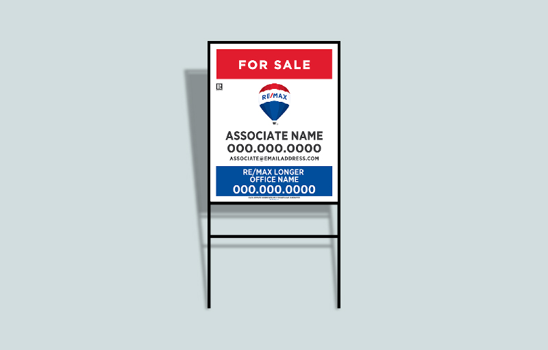 RE/MAX Real Estate Signs – Get Noticed!