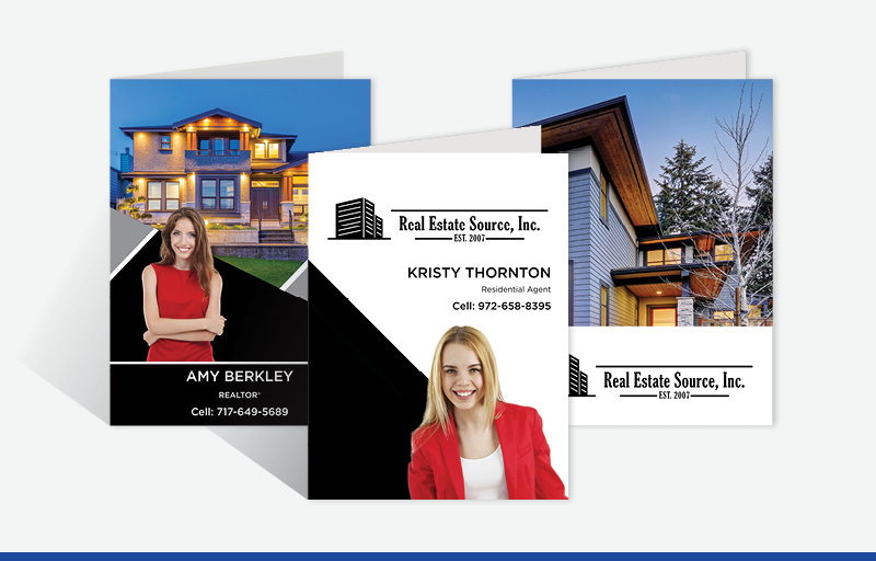 Real Estate Source Inc Real Estate Custom Presentation Folders - custom folders | BestPrintBuy.com