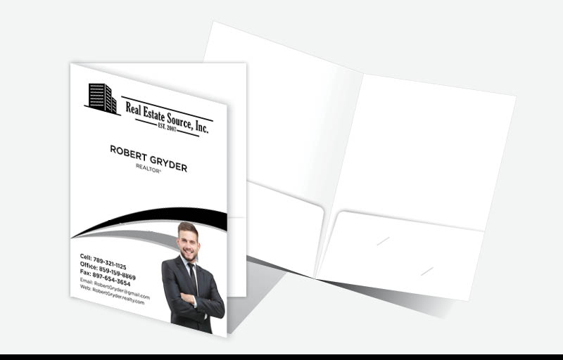 Real Estate Source Inc Real Estate Econo Presentation Folders - Econo Presentation Folders | BestPrintBuy.com