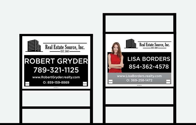 Real Estate Source Inc Real Estate Signs - RAS Approved Vendor Signs for Realtors | BestPrintBuy.com