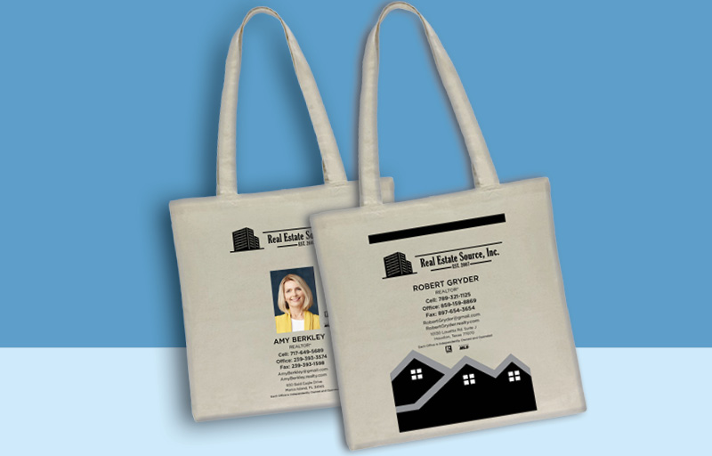 Real Estate Source Inc Real Estate Tote Bags -promotional products | BestPrintBuy.com