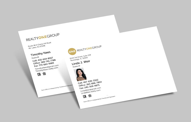 Realty One Group Real Estate Agent A2 Envelopes - bestprintbuy.com