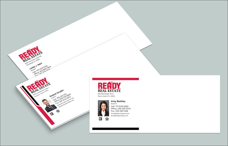 Ready Real Estate Real Estate #10 Envelopes - Custom #10 Envelopes Stationery for Realtors | BestPrintBuy.com