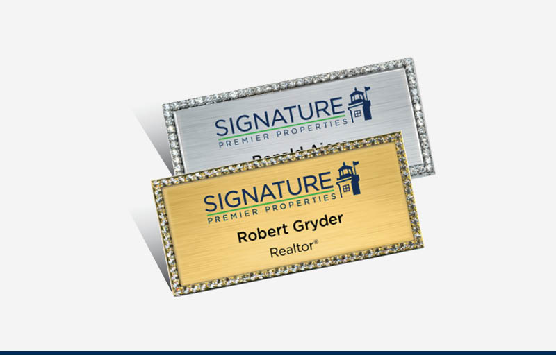 Signature Premier Properties Real Estate Spot UV (Gloss) Raised Business Cards -  Luxury Raised Printing & Suede Stock Business Cards for Realtors | BestPrintBuy.com