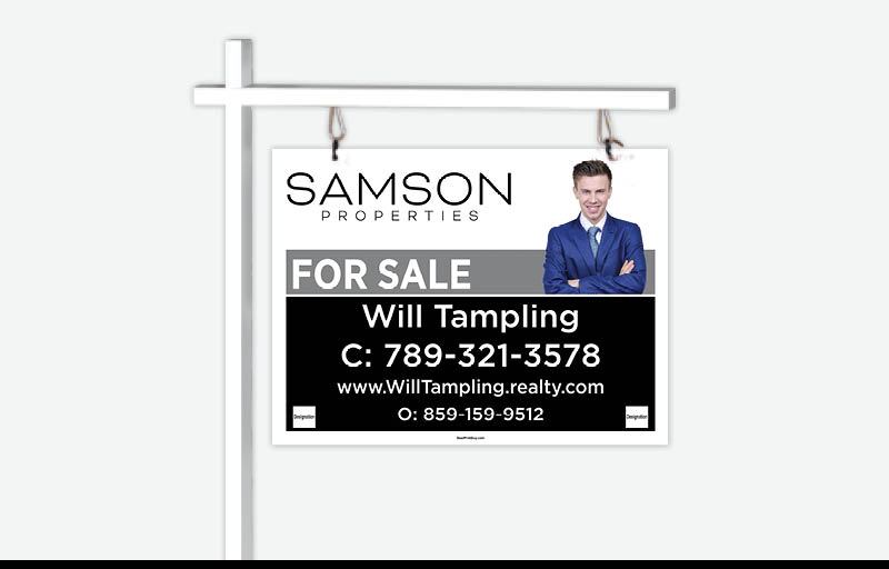 Samson Properties Real Estate Signs - SP Approved Vendor Signs for Realtors | BestPrintBuy.com