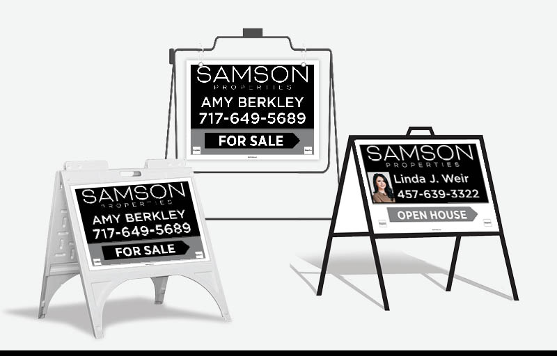 Samson Properties Real Estate Signs - SP Approved Vendor Signs for Realtors | BestPrintBuy.com