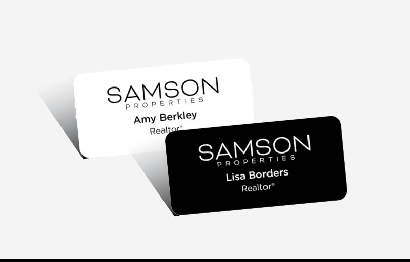 Samson Properties Real Estate Ultra Thick Business Cards -  Thick Stock & Matte Finish Business Cards for Realtors | BestPrintBuy.com