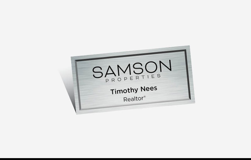 Samson Properties Real Estate Standard Business Cards -  Standard & Rounded Corner Business Cards for Realtors | BestPrintBuy.com