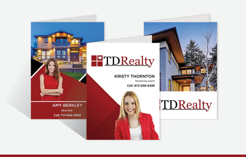 Realty Executives Real Estate Custom Presentation Folders - custom folders | BestPrintBuy.com