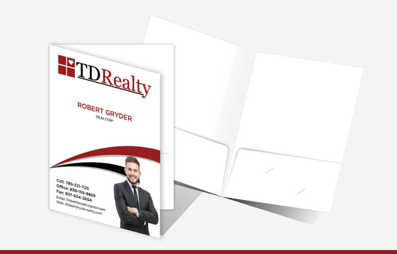 Realty Executives Real Estate Econo Presentation Folders - Econo Presentation Folders | BestPrintBuy.com