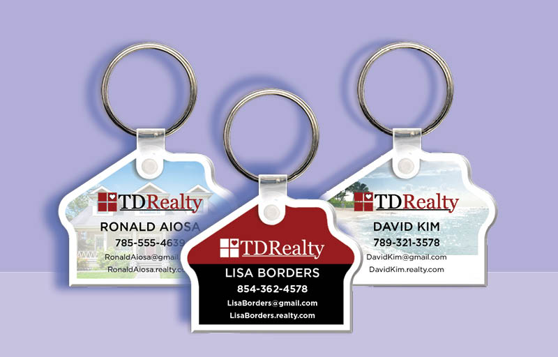 TDRealty Real Estate Standard Business Cards -  Standard & Rounded Corner Business Cards for Realtors | BestPrintBuy.com