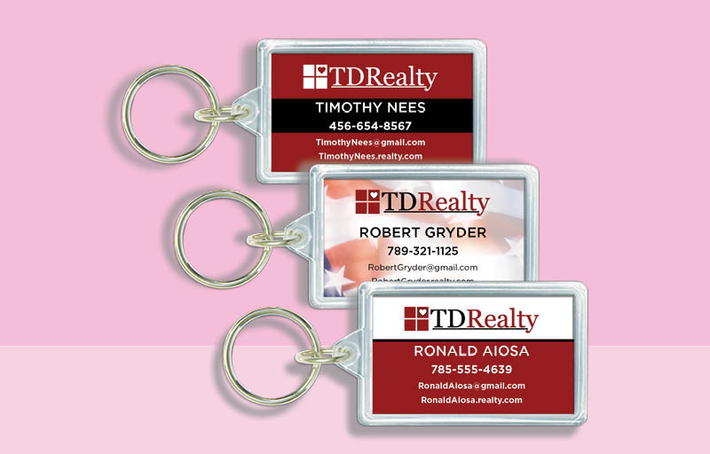 TDRealty Real Estate Ultra Thick Business Cards -  Thick Stock & Matte Finish Business Cards for Realtors | BestPrintBuy.com