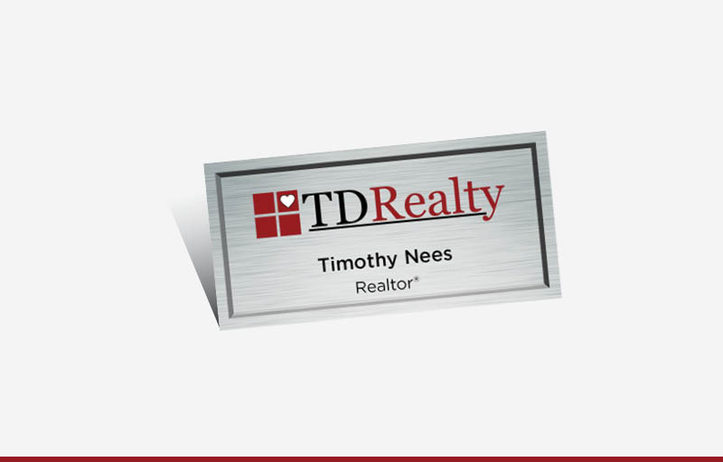 TDRealty Real Estate Standard Business Cards -  Standard & Rounded Corner Business Cards for Realtors | BestPrintBuy.com