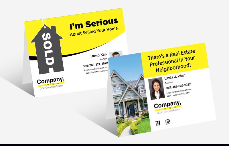 Weichert Real Estate Folded Note Cards - Weichert  personal promotion note card stationery | BestPrintBuy.com