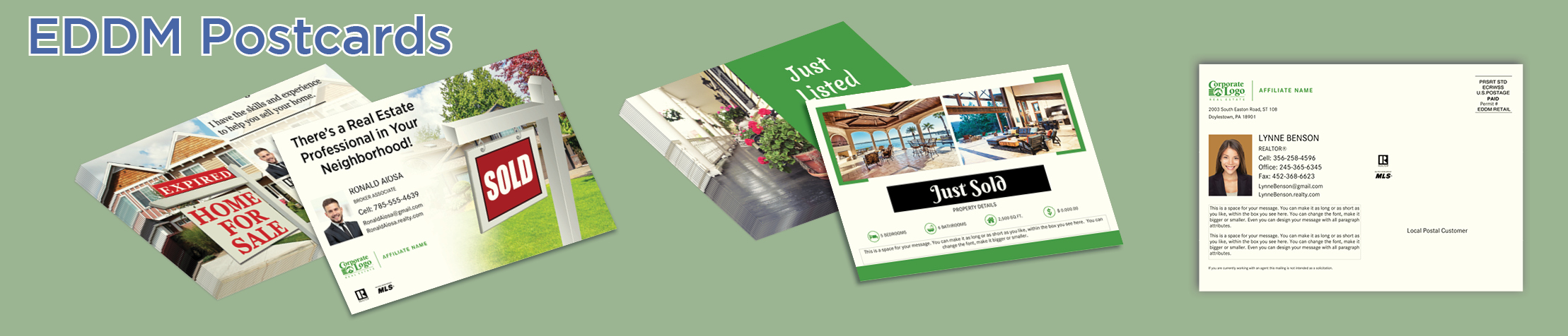 Better Homes And Gardens Real Estate EDDM Postcards - personalized Every Door Direct Mail Postcards | BestPrintBuy.com