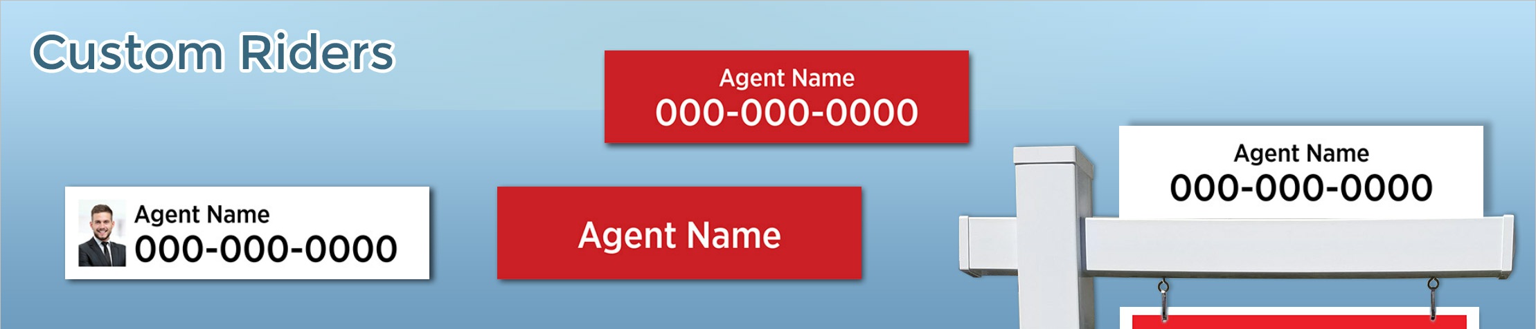 Counselor Realty Real Estate Custom Riders - Counselor Realty  real estate signs and riders | BestPrintBuy.com