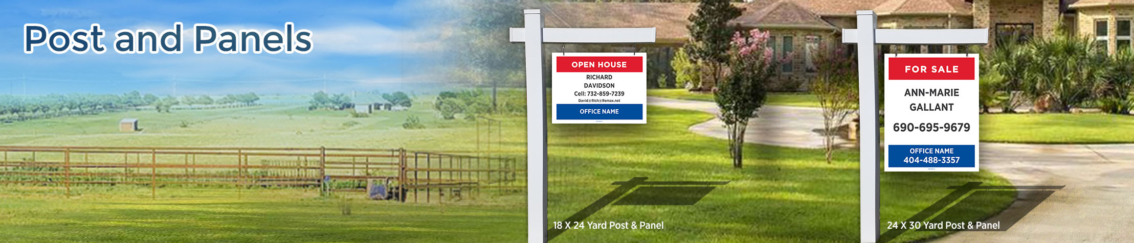 re-max-real-estate-signs