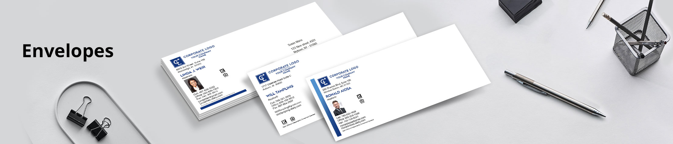 Coldwell Banker Real Estate #10 Envelopes - Coldwell Banker - Custom Stationery Templates for Coldwell Banker Offices and Real Estate Agents | BestPrintBuy.com