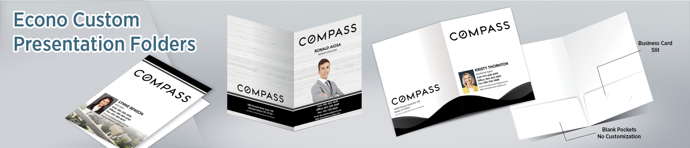 Compass Econo Presentation Folders - folders | BestPrintBuy.com