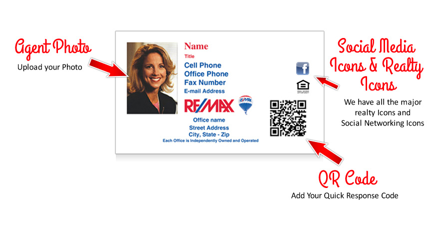 RE/MAX Business Cards