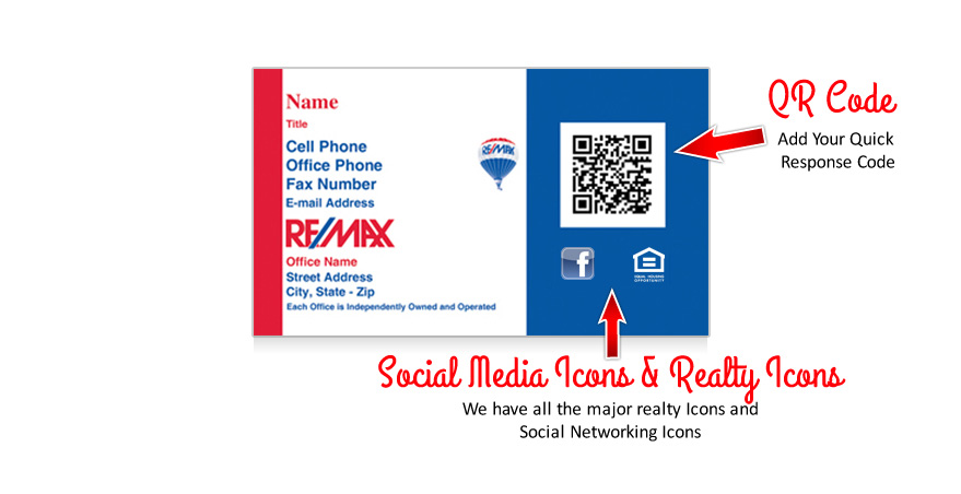 RE/MAX Business Cards