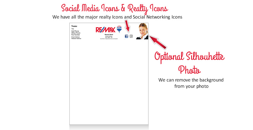 RE/MAX Silhouette Letterheads