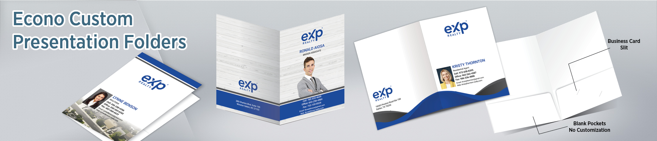 eXp Realty Real Estate Econo Presentation Folders - folders | BestPrintBuy.com