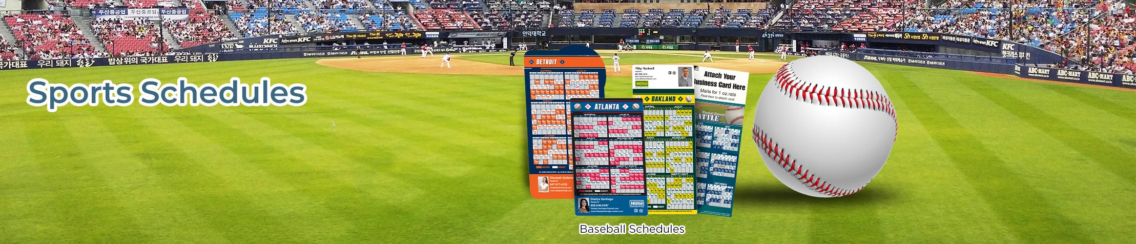 Howard Hanna Real Estate Sports Schedules - Howard Hanna approved vendor custom sports schedule magnets | BestPrintBuy.com