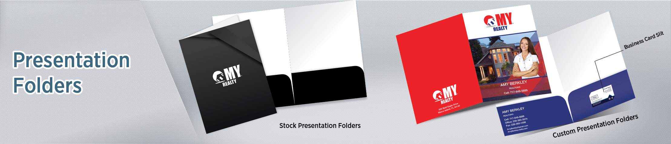 My Realty Presentation Folders - folders | BestPrintBuy.com