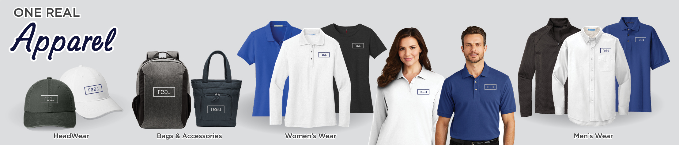 Real Real Estate Apparel - Real logo apparel | Men's & Women's shirts | BestPrintBuy.com