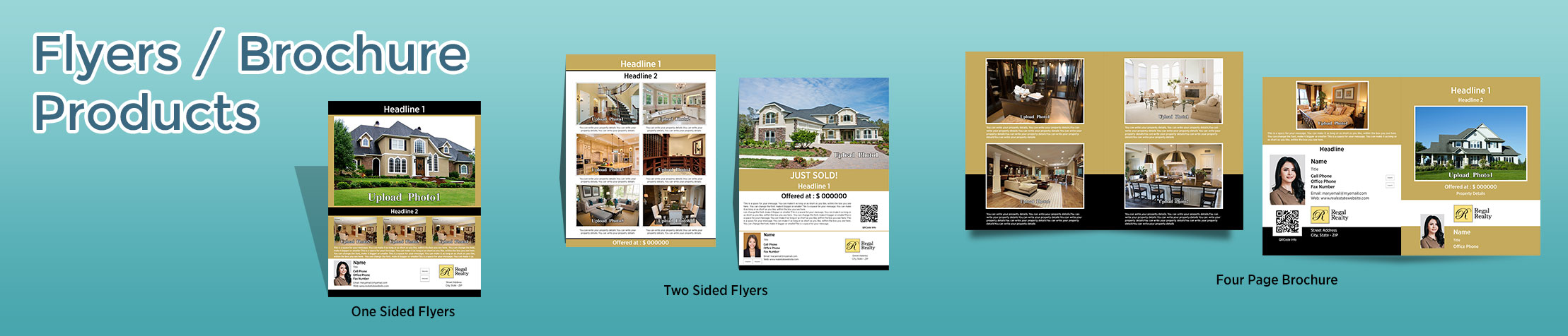  Real Estate Flyers and Brochures - flyer and brochure templates for open houses and marketing | BestPrintBuy.com